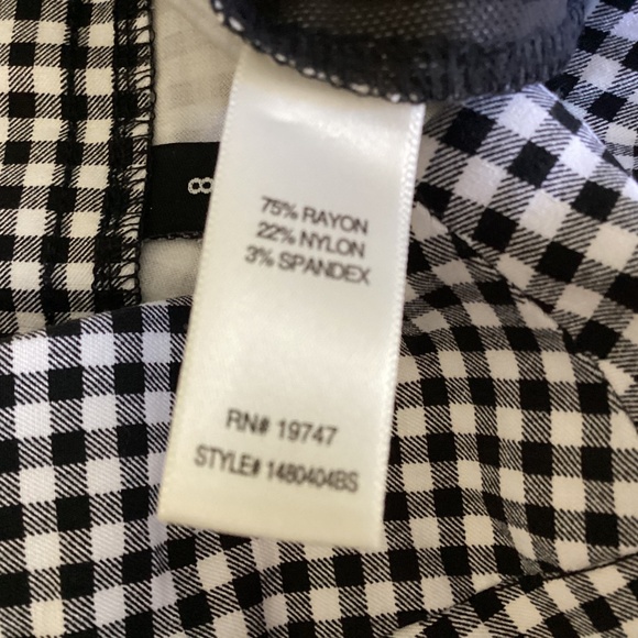 Black and White Bermuda Shorts - Picture 4 of 4